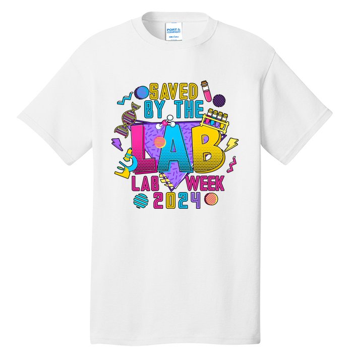 Saved The Lab Retro Lab Week 2024 Tall T-Shirt