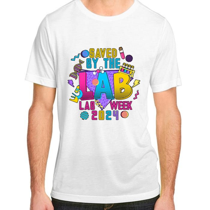 Saved The Lab Retro Lab Week 2024 Adult ChromaSoft Performance T-Shirt