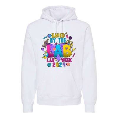 Saved The Lab Retro Lab Week 2024 Premium Hoodie