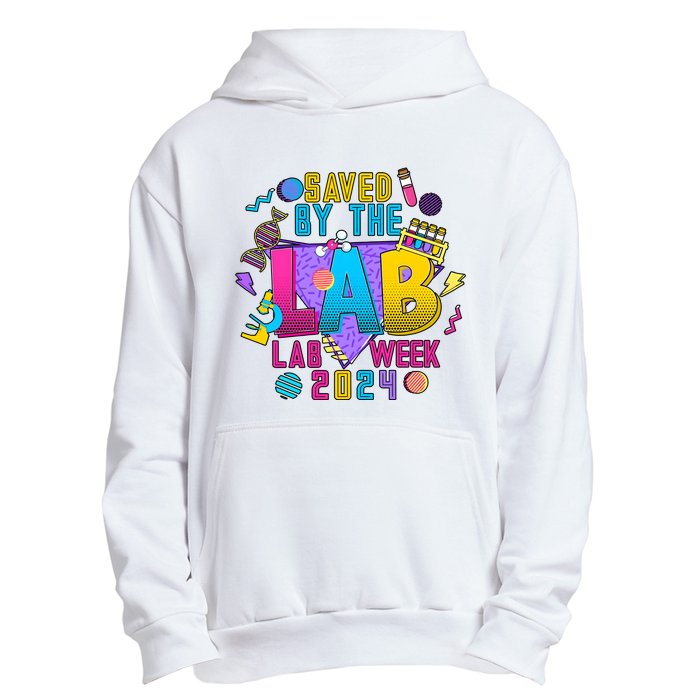 Saved The Lab Retro Lab Week 2024 Urban Pullover Hoodie