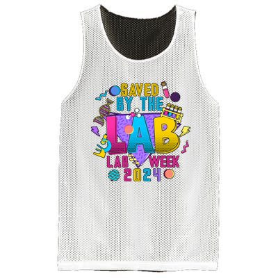 Saved The Lab Retro Lab Week 2024 Mesh Reversible Basketball Jersey Tank