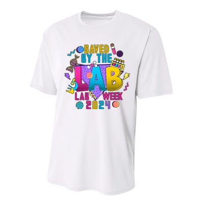 Saved The Lab Retro Lab Week 2024 Performance Sprint T-Shirt