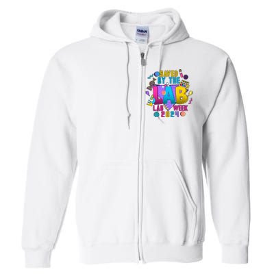 Saved The Lab Retro Lab Week 2024 Full Zip Hoodie