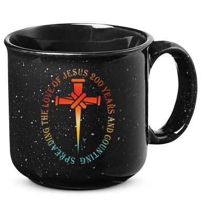Spreading The Love Of Jesus 200 Years And Counting 15oz Campfire Ceramic Mug
