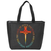 Spreading The Love Of Jesus 200 Years And Counting Zip Tote Bag