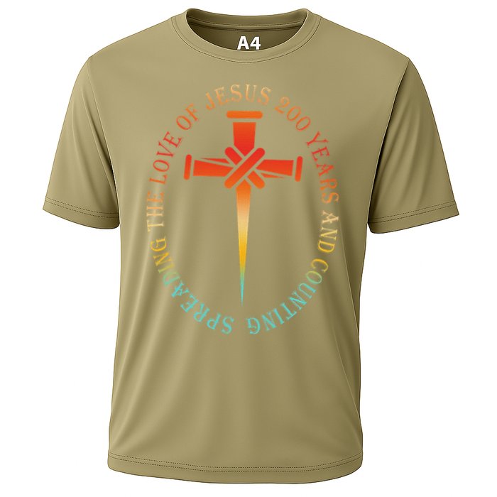 Spreading The Love Of Jesus 200 Years And Counting Performance Shirt