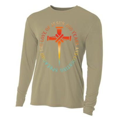 Spreading The Love Of Jesus 200 Years And Counting Cooling Performance Long Sleeve Crew