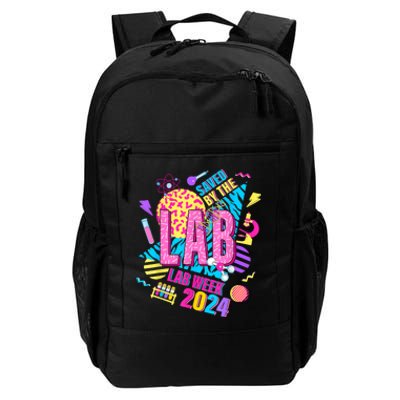 Saved The Lab Retro Lab Week 2024 Medical Lab Science Daily Commute Backpack