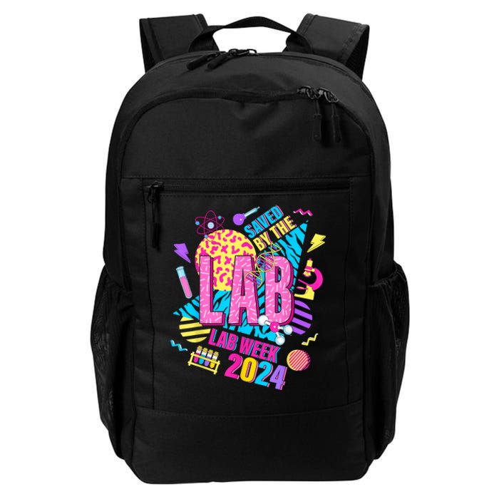 Saved The Lab Retro Lab Week 2024 Medical Lab Science Daily Commute Backpack