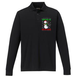 Surviving The Lunch Lady Life One Meltdown At A Time Performance Long Sleeve Polo