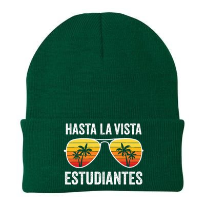 Spanish Teacher Last Day Of School Knit Cap Winter Beanie