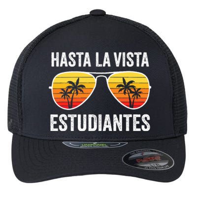 Spanish Teacher Last Day Of School Flexfit Unipanel Trucker Cap