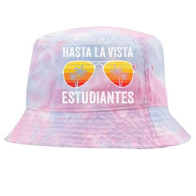 Spanish Teacher Last Day Of School Tie-Dyed Bucket Hat