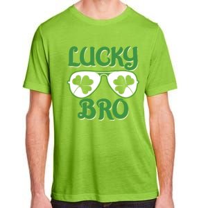 Shamrock Three Leaf Clover St Patricks Day Lucky Bro Cute Gift Adult ChromaSoft Performance T-Shirt