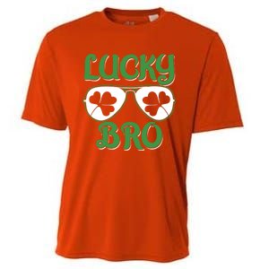 Shamrock Three Leaf Clover St Patricks Day Lucky Bro Cute Gift Cooling Performance Crew T-Shirt