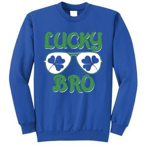 Shamrock Three Leaf Clover St Patricks Day Lucky Bro Cute Gift Sweatshirt