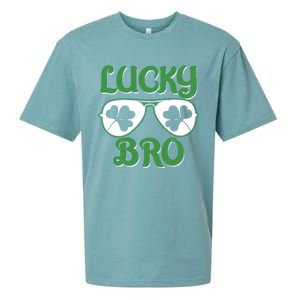 Shamrock Three Leaf Clover St Patricks Day Lucky Bro Cute Gift Sueded Cloud Jersey T-Shirt