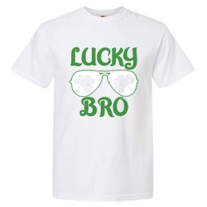 Shamrock Three Leaf Clover St Patricks Day Lucky Bro Cute Gift Garment-Dyed Heavyweight T-Shirt