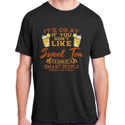 Sweet Tea Lover Sugar Iced Refreshment Smart People Hobby Adult ChromaSoft Performance T-Shirt