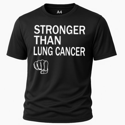 Stronger Than Lung Cancer Encouraget Motivation Support Meaningful Gift Performance Shirt