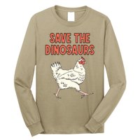 Save The Little Dinosaurs Long Sleeve Shirt