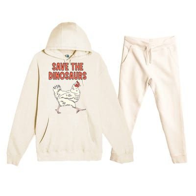 Save The Little Dinosaurs Premium Hooded Sweatsuit Set