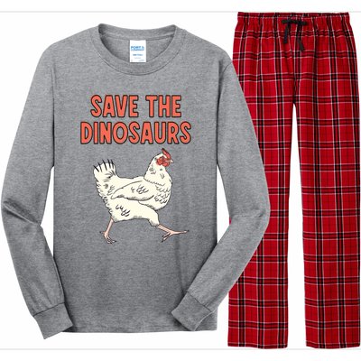 Save The Little Dinosaurs Long Sleeve Pajama Set