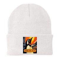 Screaming Tux Linux Sudo Rm Rf Knit Cap Winter Beanie
