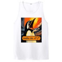 Screaming Tux Linux Sudo Rm Rf PosiCharge Competitor Tank