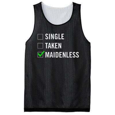 Single Taken Maidenless Maindenless Bihavior Elden Mesh Reversible Basketball Jersey Tank