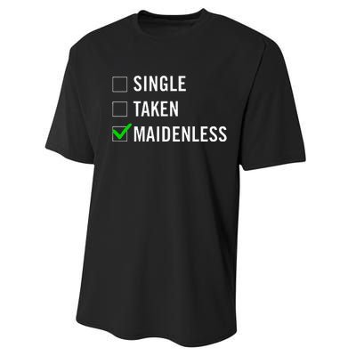 Single Taken Maidenless Maindenless Bihavior Elden Performance Sprint T-Shirt