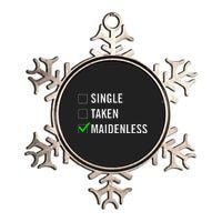 Single Taken Maidenless Maindenless Bihavior Elden Metallic Star Ornament