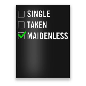 Single Taken Maidenless Maindenless Bihavior Elden Poster