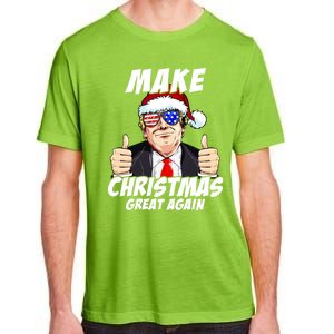 Santa Trump Make Christmas Great Again Family Matching Gift Adult ChromaSoft Performance T-Shirt