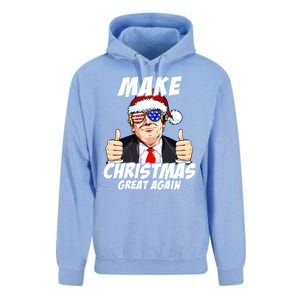 Santa Trump Make Christmas Great Again Family Matching Gift Unisex Surf Hoodie