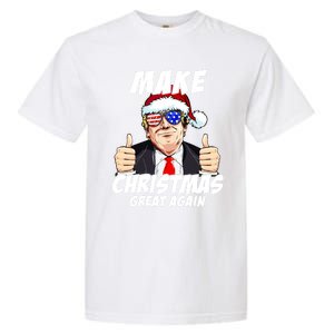 Santa Trump Make Christmas Great Again Family Matching Gift Garment-Dyed Heavyweight T-Shirt