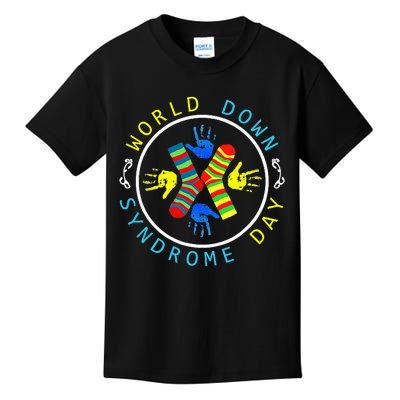 Socks T21 March 21 Gifts World Down Syndrome Day Kids T-Shirt