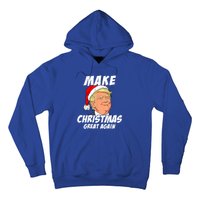 Santa Trump Make Christmas Great Again Matching Pajama Gift Hoodie