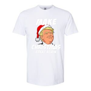 Santa Trump Make Christmas Great Again Matching Pajama Gift Softstyle CVC T-Shirt