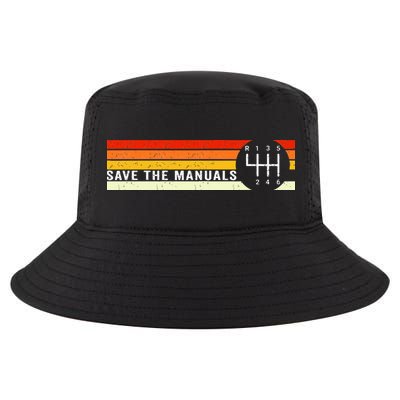 Save The Manuals 6 Speed Manual Transmission Three Pedals Cool Comfort Performance Bucket Hat