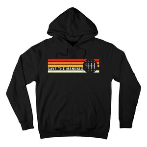 Save The Manuals 6 Speed Manual Transmission Three Pedals Hoodie