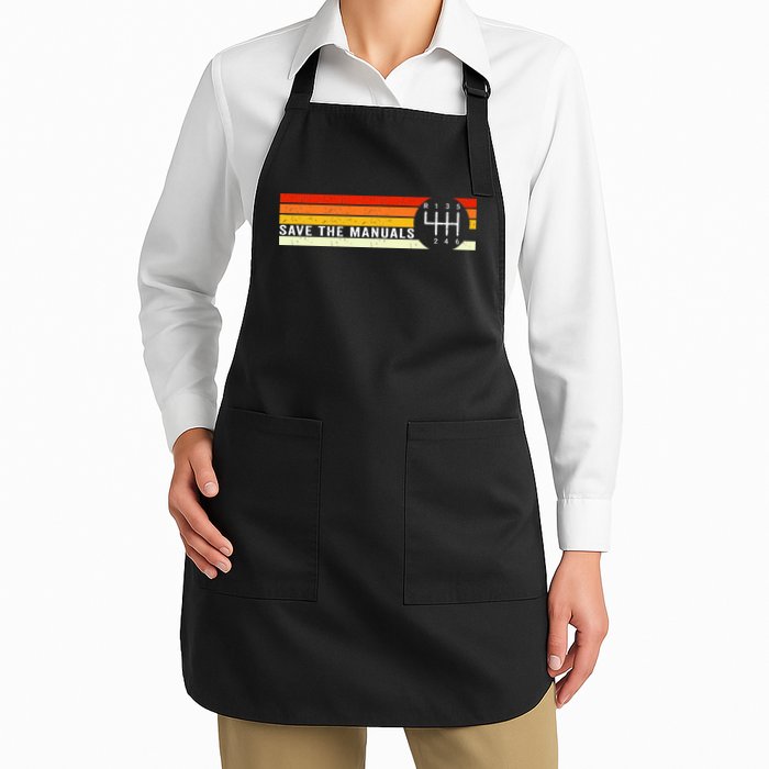 Save The Manuals 6 Speed Manual Transmission Three Pedals Apron