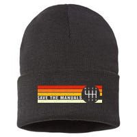 Save The Manuals 6 Speed Manual Transmission Three Pedals Sustainable Knit Beanie