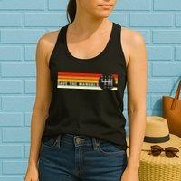 Save The Manuals 6 Speed Manual Transmission Three Pedals Womens Tank Top