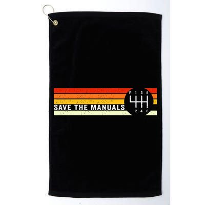Save The Manuals 6 Speed Manual Transmission Three Pedals Golf Towel