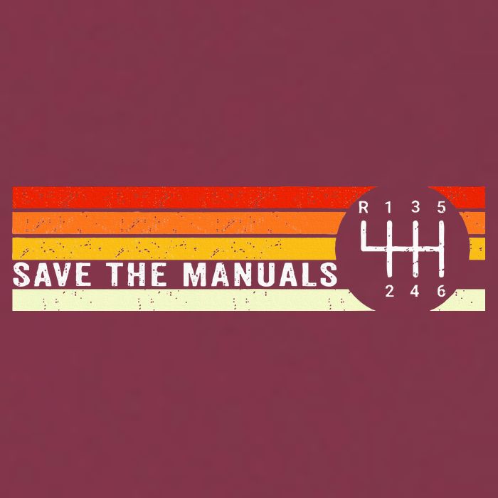 Save The Manuals 6 Speed Manual Transmission Three Pedals 16oz Travel Tumbler