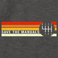 Save The Manuals 6 Speed Manual Transmission Three Pedals Vector Backpack
