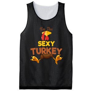 Sexy Turkey Matching Family Group Thanksgiving Gifts  Mesh Reversible Basketball Jersey Tank