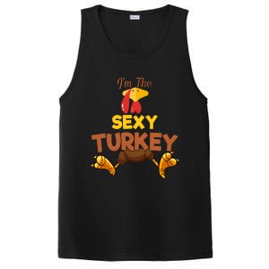 Sexy Turkey Matching Family Group Thanksgiving Gifts  PosiCharge Competitor Tank