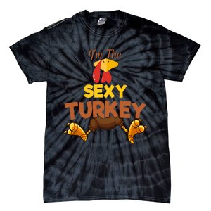 Sexy Turkey Matching Family Group Thanksgiving Gifts  Tie-Dye T-Shirt